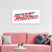 Zeitreise Leinwanddruck (Insitu (Wohnzimmer))