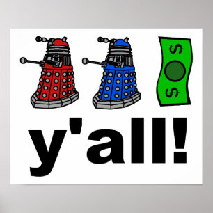 Zeitreise Lustiger Geek Nerd Humor Poster Schild