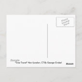 Zeitreise Postkarte (Rückseite)