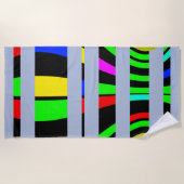 Zeitreise Strandtuch (Vorderseite)