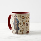 Zeitreise Tasse (Vorderseite Links)