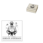 Zeitreisende Detektivbuchausgabe Briefmarke Gummistempel (Stempel)