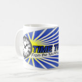 Zeitreisender Kaffeetasse (Vorderseite Links)