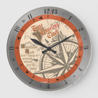 Zeitreisenduhr Große Wanduhr