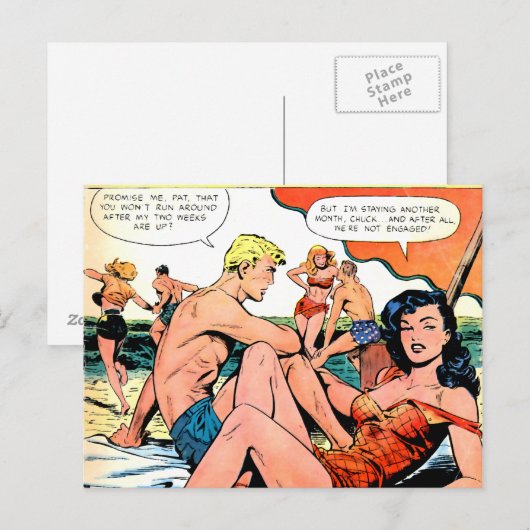 Zeitromane Postkarte (Vorne/Hinten)