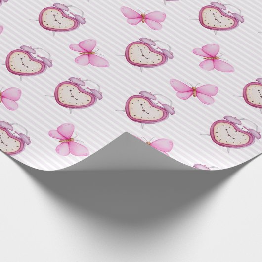 Zeitschaltepapier Geschenkpapier (Ecke)