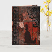 Zeitschatten Karte (Gelbe Blume)