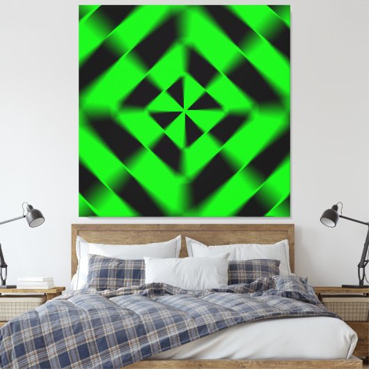 Zeitschleife Leinwanddruck (Insitu (Schlafzimmer))