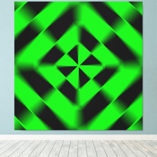 Zeitschleife Leinwanddruck (Insitu (Holzboden))