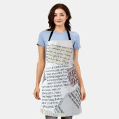 Zeitschrift Ästhetik - Retro Editorial Style Schürze (Getragen)