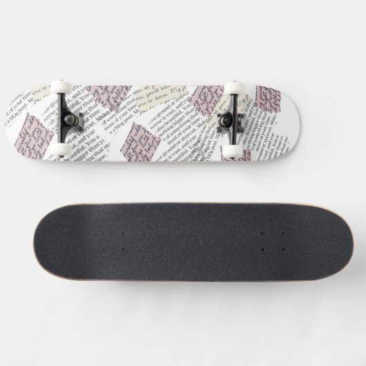 Zeitschrift Ästhetik - Retro Editorial Style Skateboard (Horizontal)
