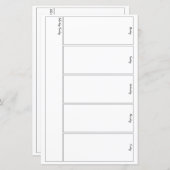 Zeitschrift auf einen Blick (Vorne/Hinten)