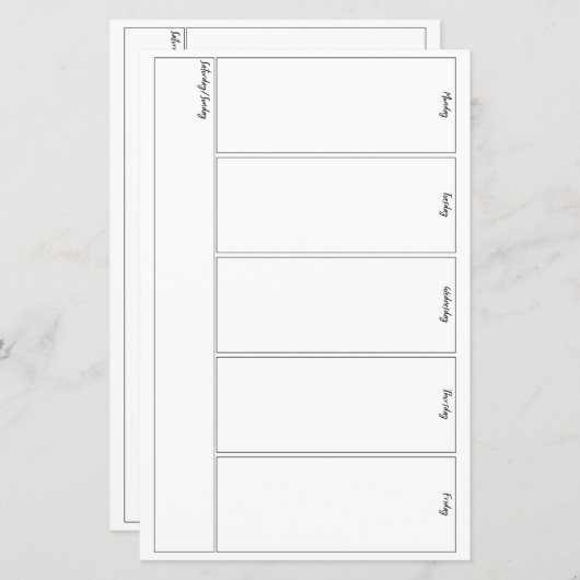 Zeitschrift auf einen Blick (Vorne/Hinten)