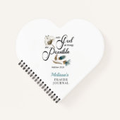 Zeitschrift BIble Verse Heart Prayer Notizblock (Vorderseite)