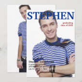 Zeitschrift Cover Abschluss Ankündigung (Vorne/Hinten)