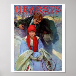 Zeitschrift Cover, Alphonse Mucha Poster