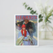 Zeitschrift Cover, Alphonse Mucha Postkarte (Stehend Vorderseite)