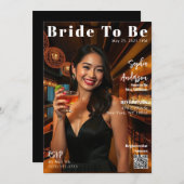 Zeitschrift Cover Bride zu sein Einladung (Vorne/Hinten)