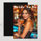 Zeitschrift Cover Bride zu sein Einladung (Vorne/Hinten)