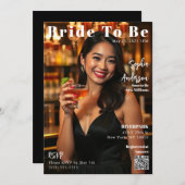 Zeitschrift Cover Bride zu sein Einladung (Vorne/Hinten)