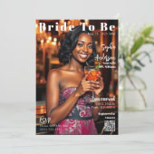 Zeitschrift Cover Bride zu sein Einladung (Stehend Vorderseite)