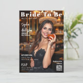 Zeitschrift Cover Bride zu sein Einladung (Stehend Vorderseite)