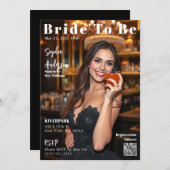 Zeitschrift Cover Bride zu sein Einladung (Vorne/Hinten)