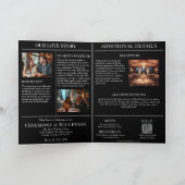 Zeitschrift Cover City Wedding Einladung (Innenseite)