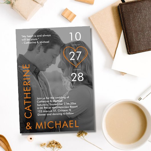 Zeitschrift Cover Dark Foto Modernes Minimalistisc Einladung