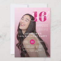Zeitschrift Cover Design 16 . Geburtstag Geburtsta