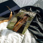 Zeitschrift Cover Foto Abschluss Ankündigung