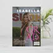 Zeitschrift Cover Foto Abschluss Ankündigung (Stehend Vorderseite)