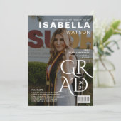 Zeitschrift Cover Foto Abschluss Ankündigung (Stehend Vorderseite)