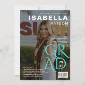 Zeitschrift Cover Foto Abschluss Ankündigung (Vorderseite)