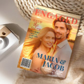 Zeitschrift Cover Save the Date Foto Ankündigung