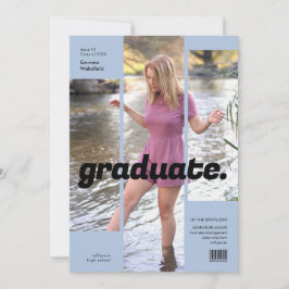 Zeitschrift Cover Simple & Modern Einladung