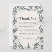 Zeitschrift Cover Trendy Birth Ankündigung (Rückseite)