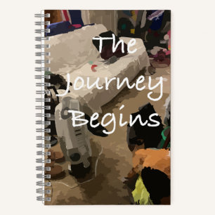 Zeitschrift Die Reise beginnt Notizblock