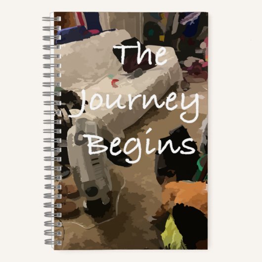 Zeitschrift Die Reise beginnt Notizblock (Vorderseite)