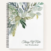 Zeitschrift "DINGS OF Note"/ Notizblock (Vorderseite)