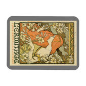 Zeitschrift Ermitage Art nouveau Magnet (Horizontal)