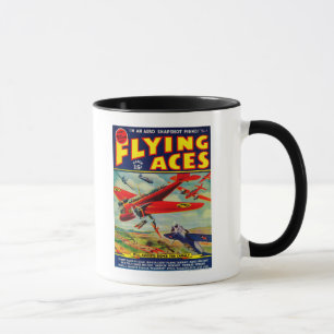 Zeitschrift Flying Aces Cover 3 Tasse