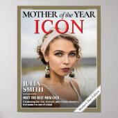 Zeitschrift für Custom Mthers Day Cover, Geschenk Poster (Vorne)