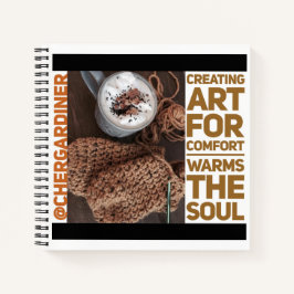 Zeitschrift für das Zeichnen von Knittern Notizblock