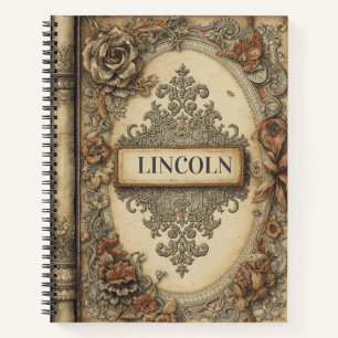 Zeitschrift für die benutzerdefinierte Antike Notizblock