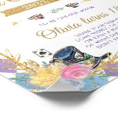 Zeitschrift für die Whimsikische Alice im Wunderla Poster (Ecke)