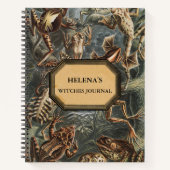 Zeitschrift für doppelte Trouble-Hexen Notizblock (Vorderseite)