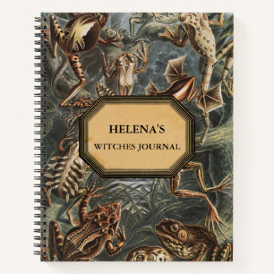 Zeitschrift für doppelte Trouble-Hexen Notizblock