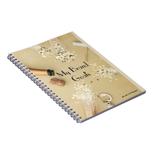 Zeitschrift für Markenziele Notizblock (Rechte Seite)