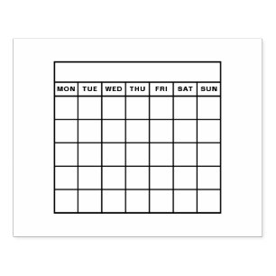 Zeitschrift "Habit Tracker" Gummistempel